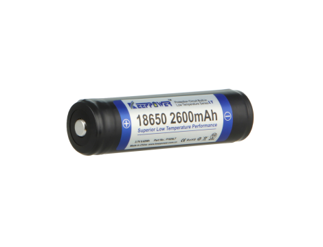 KP ICR18650-260PCM-LT 2600mAh Li-ION - 2