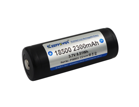 KEEPPOWER ICR18500-230PCM 2300mAh Li-ION - 2