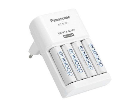 Charger PANASONIC ENELOOP BQ-CC55 +4xR6 - 3
