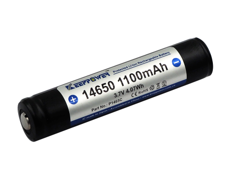 KP ICR14650-110PCM 1100mAh 7/5AA Li-ION - 2