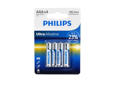 Bateria alk. LR03 PHILIPS ULTRA B4