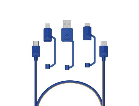 Przewód XTAR PDC-3 USB BLUE 3A 10Gbps - 2