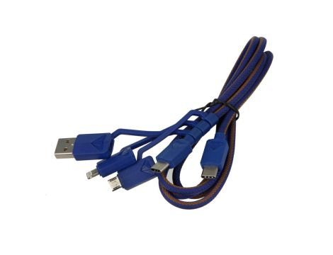 Przewód XTAR PDC-3 USB BLUE 3A 10Gbps