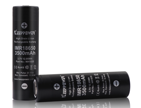 KEEPPOWER IMR18650 3500mAh 3,7V 10A