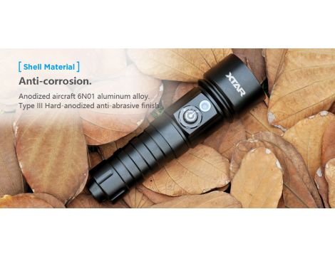 Diving Flashlight XTAR D26W WHALE-W Li-ION 18650 LED 1000lm - 15