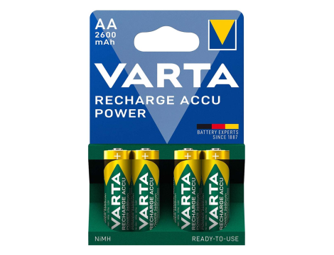 Varta PowerAccu R6/AA 2600mAh B4 1,2V