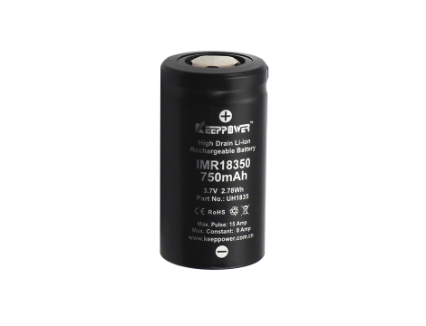 KP IMR18350 750mAh Li-ION