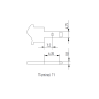 Akumulator żelowy 12V/3,4Ah MW T1 - 2