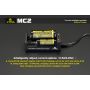 Charger XTAR MC2 for 18650/26650 USB Li-Ion 2 chanels - 8