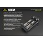 Charger XTAR MC2 for 18650/26650 USB Li-Ion 2 chanels - 16