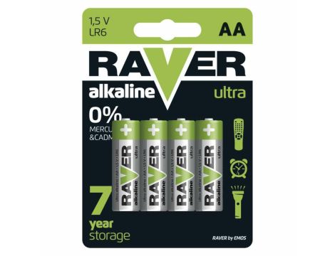 Alkaline battery Raver Ultra LR6 B7921 EMOS