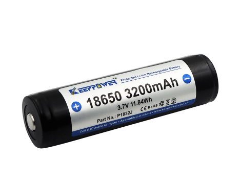 KP ICR18650-320PCM 3200mAh Li-ION - 2