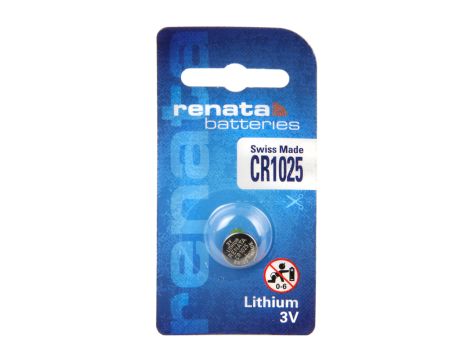 Lithium battery CR1025  3V 30 mAh RENATA