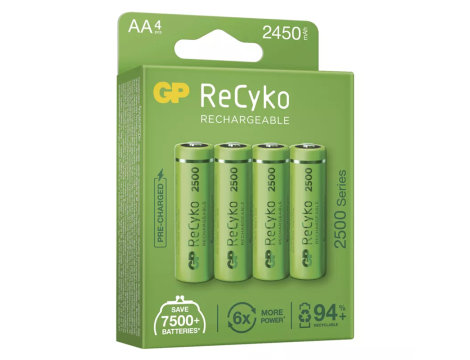 GP Recyko New R6/AA 2500 Series EB4 1,2V - 3