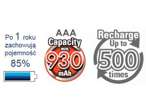 Panasonic Eneloop PRO R03/AAA 930mAh B4 - 2