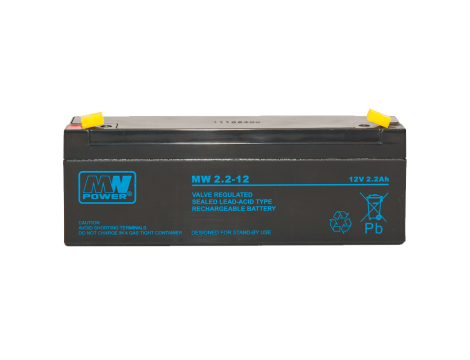 AGM battery  MPL12-2,2 12V 2,2Ah Pb MW T1