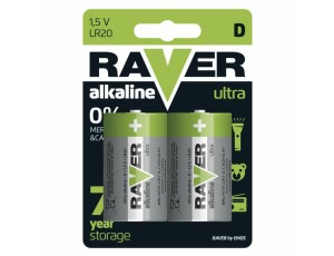 Bateria alk. LR20 RAVER B7941 B2