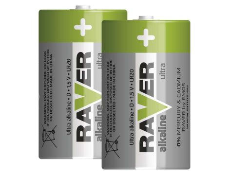 Alkaline battery Raver Ultra LR20 B7941 EMOS - 3