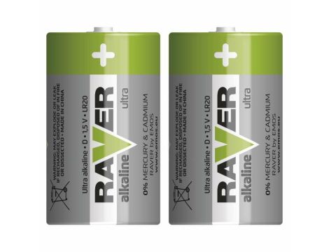 Alkaline battery Raver Ultra LR20 B7941 EMOS - 2