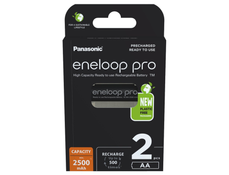 Panasonic Eneloop PRO R6/AA 2500mAh B2