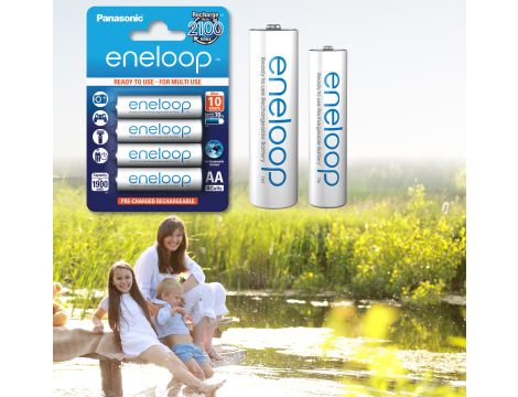 Panasonic Eneloop R6/AA 2000mAh B4 new - 4