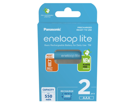 Panasonic Eneloop R03/AAA 550mAh B2 LITE