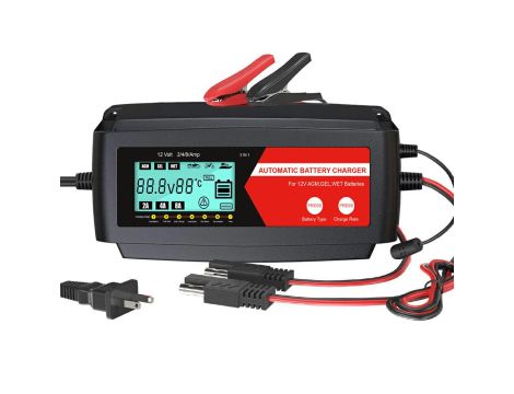 Battery Charger Everpower 12V 2/4/8A LCD