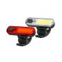 A set of bicycle lamps Duo Slim ABS0031 MACTRONIC