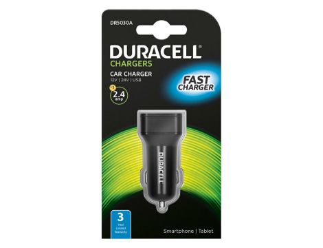 USB CAR Charger DURACELL 5V