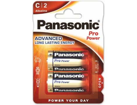 Bateria alk. LR14 PANASONIC Pro Power B2