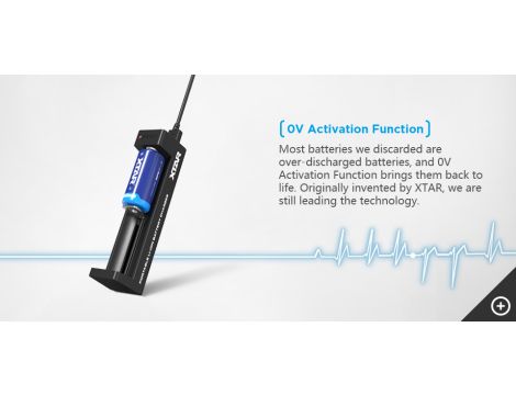 Ładowarka XTAR MC1 18650/26650 Li-ION, - 10