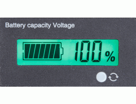 Wskaźnik LCD napięcia akumulatora JS-C32 - 4