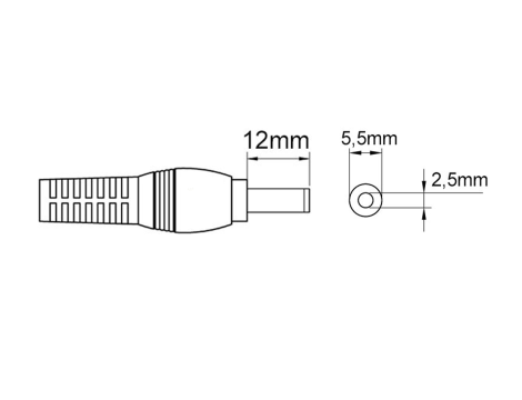 Power cable 12V from the cigarette lighter - 2