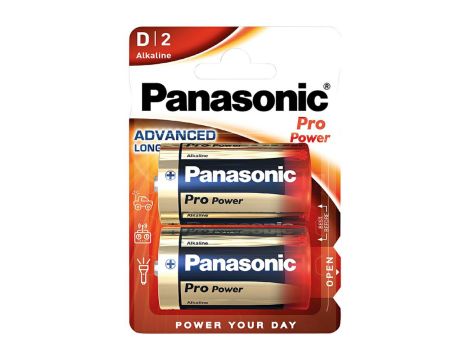 Bateria alk. LR20 PANASONIC Pro Power B2