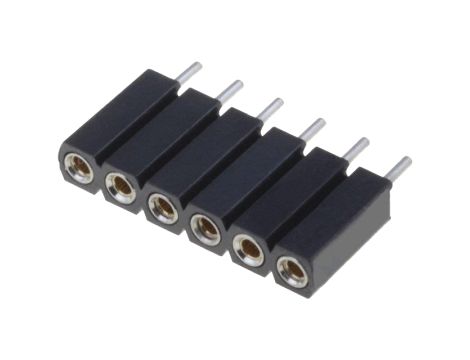 Socket ZL307-1x6 2,54mm