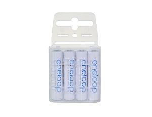 Rechargeable Panasonic Eneloop 4xR03 AAA 800mAh+box