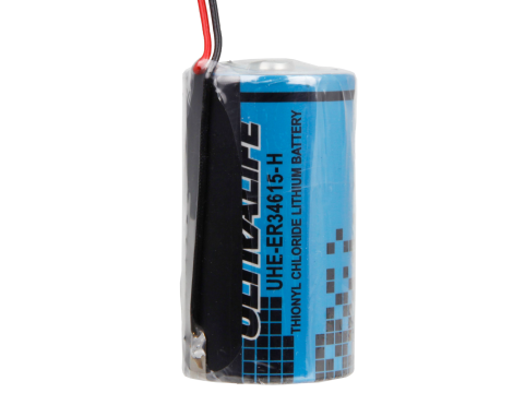 Lithium battery  ER34615/WIRE 19Ah ULTRALIFE  D