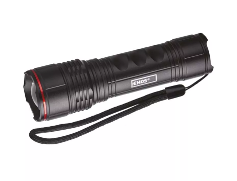 Flashlight EMOS LED metal with Focus P3114