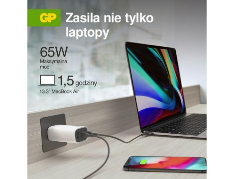 Ładowarka GP GM3A GaN 65W 5V/9V/15V/20V - 16