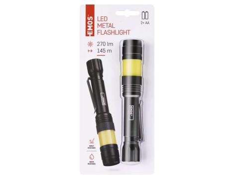 Flashlight EMOS LED metal P3112 - 3