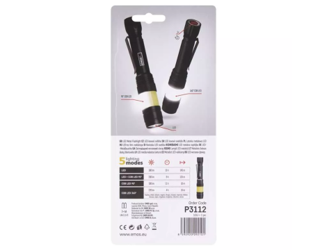 Flashlight EMOS LED metal P3112 - 4