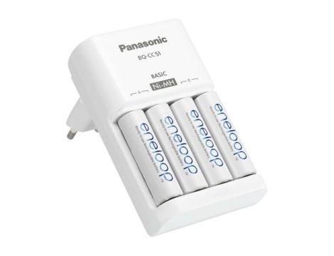 Charger PANASONIC ENELOOP BQ-CC51 +4xR6 - 3