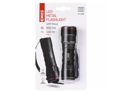 Flashlight EMOS LED metal with Focus P3115 - 3