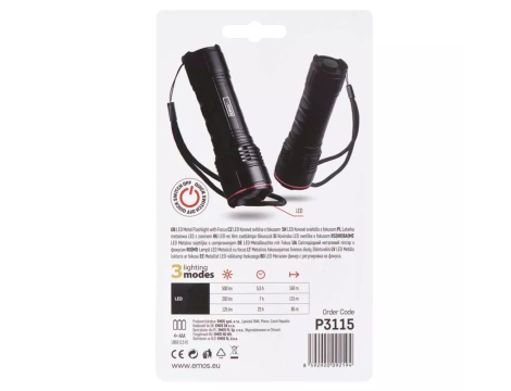 Flashlight EMOS LED metal with Focus P3115 - 4