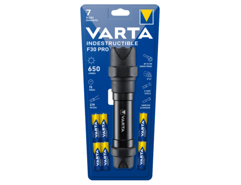 Latarka VARTA INDESTRUCTIBLE F30 PRO - 3