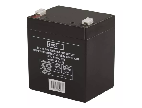 Acid battery 12V/4,5Ah EMOS B9653