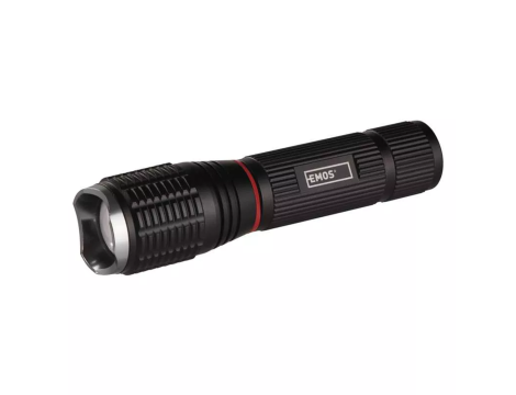 Flashlight aluminum EMOS COB LED P3111 5W+3W ZOOM