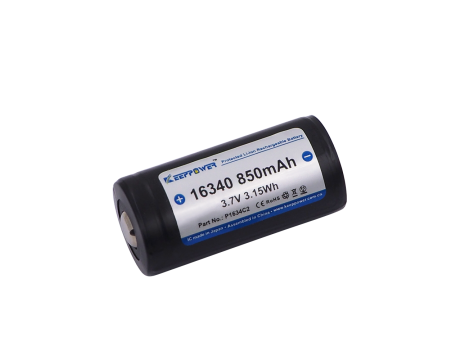 KP ICR16340-85PCM 850mAh Li-ION CR123 - 2