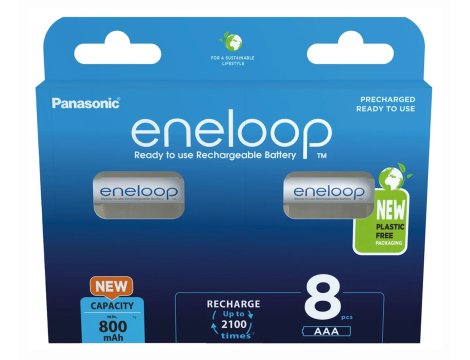 Panasonic Eneloop R03/AAA 800mAh B8