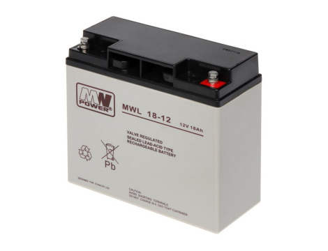 AGM battery 12V/18Ah MWL M5